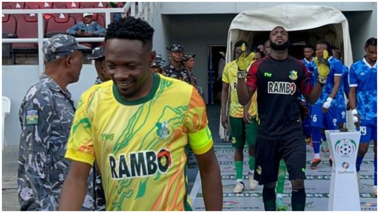 Super Eagles and Kano Pillars icon Ahmed Musa.