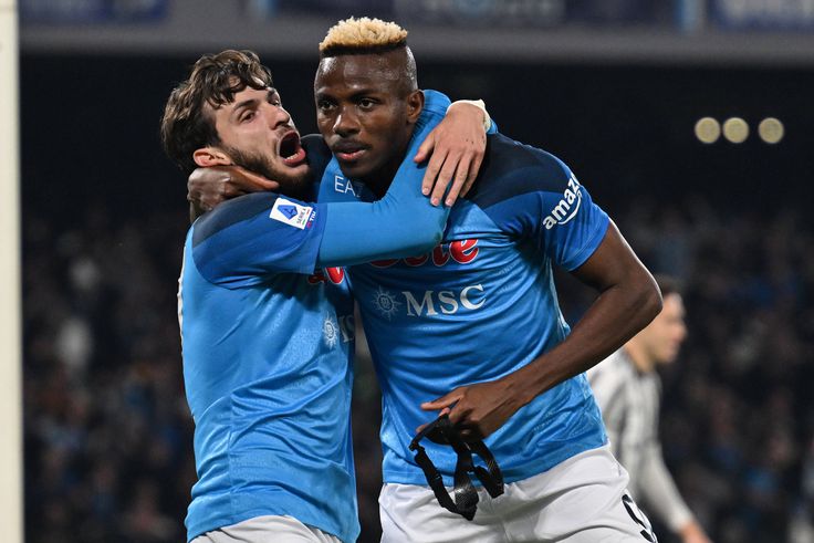 'These two players have the flair' - Napoli boss relying on Osimhen and Kvaratskhelia against Eintracht Frankfurt