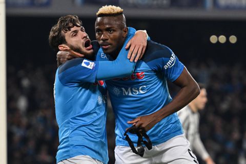 'These two players have the flair' - Napoli boss relying on Osimhen and Kvaratskhelia against Eintracht Frankfurt