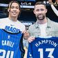 Gary Cahill gifts Chelsea jersey at Orlando Magic game