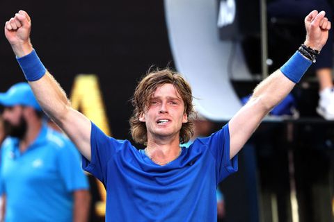 Amazing Andrey Rublev knocks out Holger Rune in a classic match to reach the quarterfinals