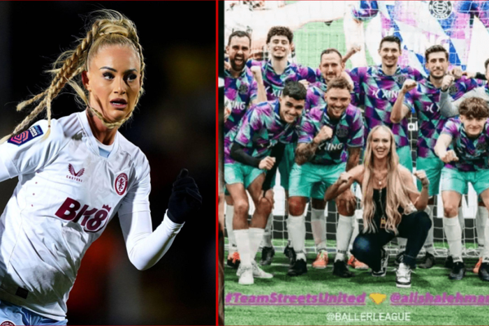 Alisha Lehmann coaches men's team || Image credit: Imago\Goal