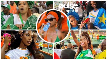 Check out the Beautiful African female fans at AFCON 2023