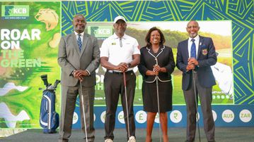 KCB injects KShs. 80 million into 2025 East Africa Golf Tour