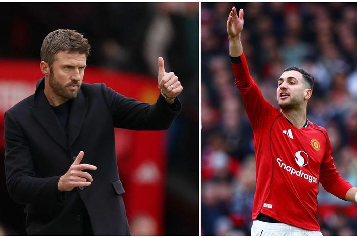 What Michael Carrick said about Diogo Dalot ahead of Arsenal showdown