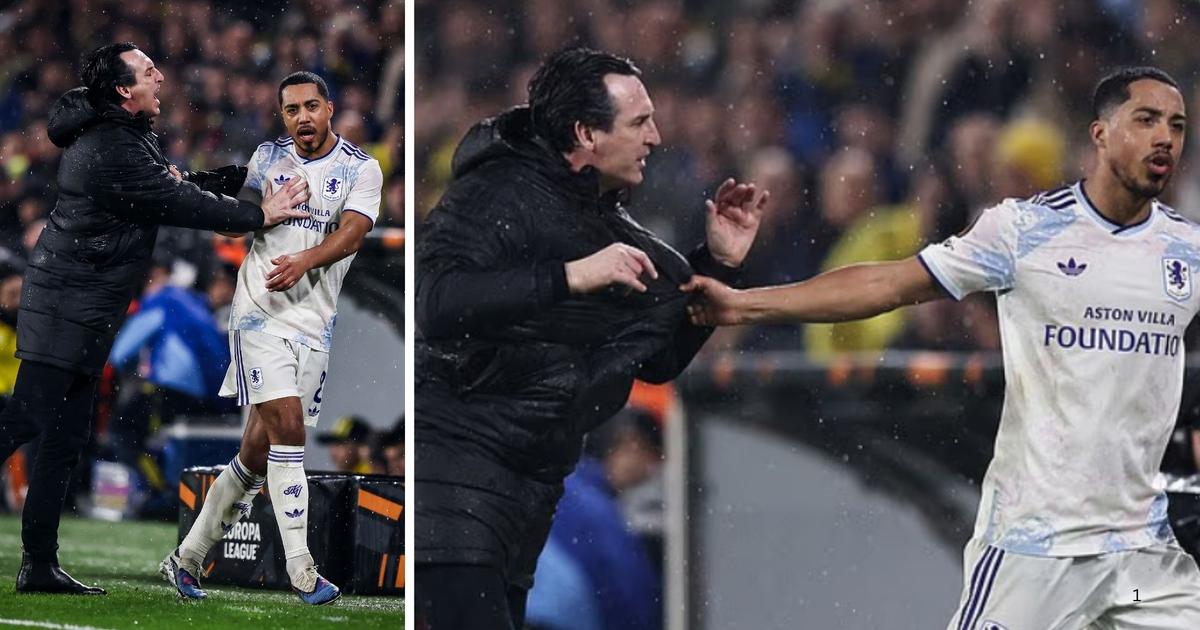 Aston Villa Manager Unai Emery in Heated Touchline Clash With His Own ...