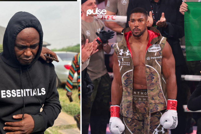 Adeniyi Kayode(L), Anthony Joshua(R) || Image credit: Imago/Parrots Bulletin(X)