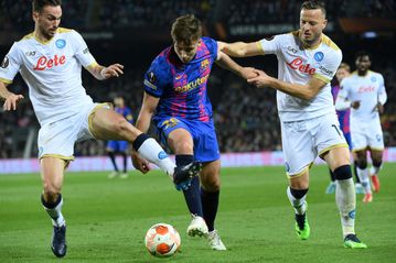 Barcelona and Napoli finely poised, Rangers look to finish job against Dortmund