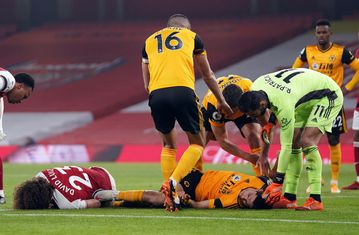 Arsenal boss Arteta glad to see Jimenez back after skull fracture