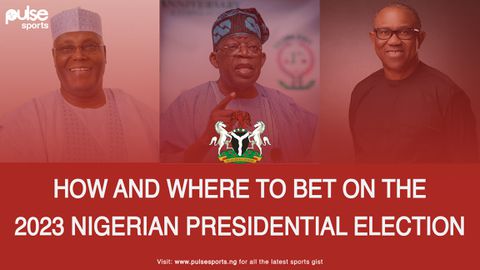 How and where to bet on the 2023 Nigerian Presidential Elections