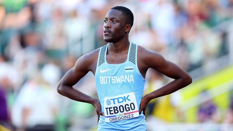 Justin Gatlin warns Letsile Tebogo's track rivals to brace for a tough season