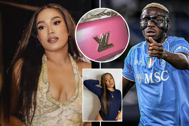 Victor Osimhen’s girlfriend Stefanie Ladewig shows off her exotic Valentines Day gift