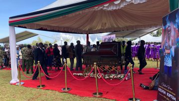 Kelvin Kiptum: President Ruto, World Athletics boss in attendance as world bids farewell to fallen marathon great