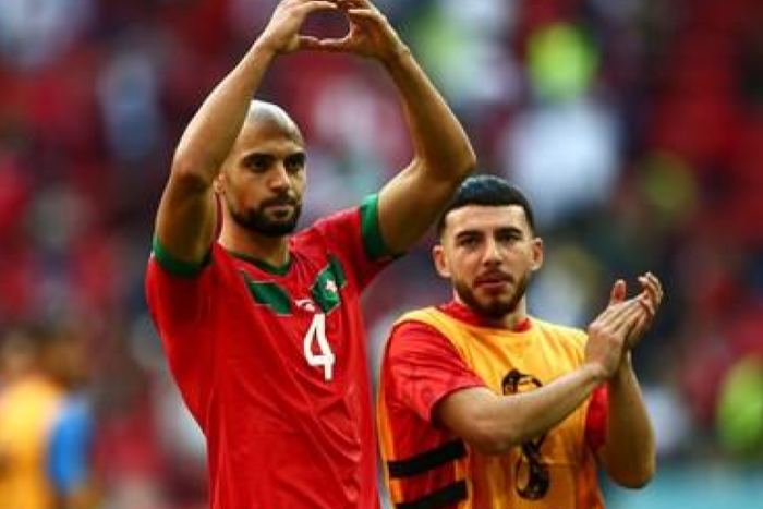 Sofyan Amrabat and Ilias Chair for Morocco at the World Cup || Image credit: Shuttershock
