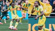 Moses Simon dedicates goal to new baby: Super Eagles star propels Nantes to 3-1 win against Lens