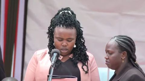 Kelvin Kiptum's wife makes cryptic statement amid family feud over late marathoner’s legacy