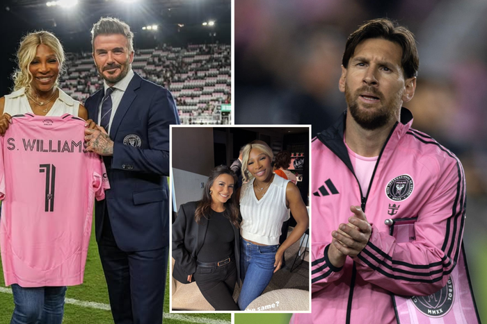 Serena Williams moves on from Super Bowl drama with Lionel Messi's Inter Miami