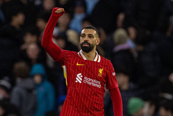 Mohamed Salah against Manchester City | Imago