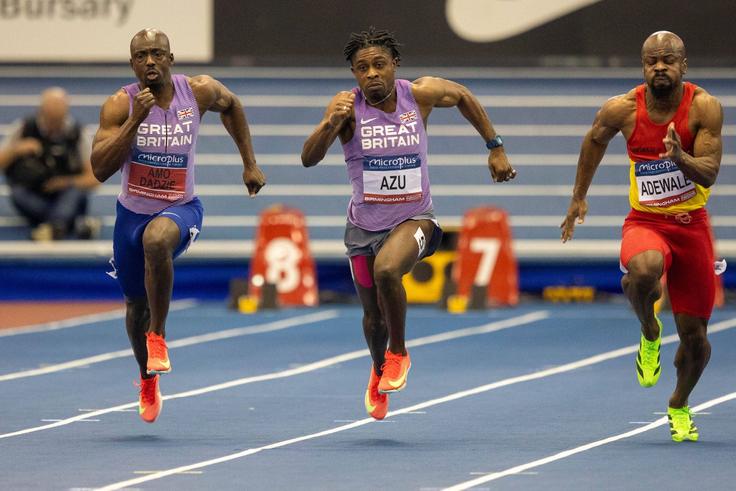 'I'm on a great path' - Britain's Jeremiah Azu sends 60m warning warning to Kishane Thompson & Co