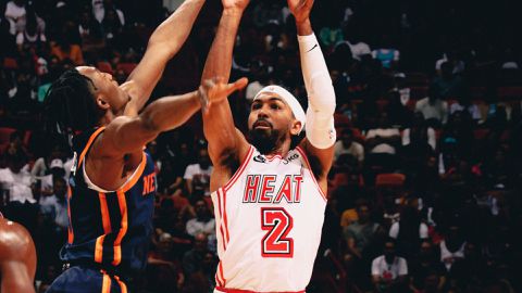 Gabe Vincent on fire as Miami Heat outlast New York Knicks
