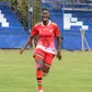 Cynthia Musungu celebrating one of her goals