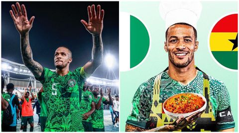 What chef Troost-Ekong said after Super Eagles' victory over Ghana in jollof derby