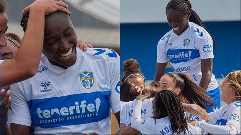 Super Falcons: Rinsola Babajide scores 1 goal with 3 assists as Tenerife destroys Toni Payne's Sevilla 5-0 in Spain