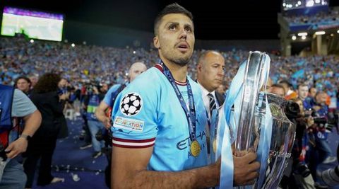 Enough of Messi and Ronaldo-types? Manchester City's Rodri believes a defensive midfielder should win the Ballon d'Or
