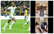 Watch out Zimbabwe - Osimhen gets relaxing massage after scoring brace against Rwanda