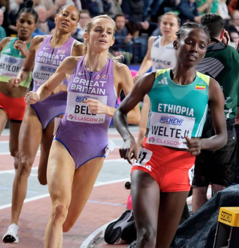 Diribe Welteji & Georgia Bell impress at World Indoor Championships