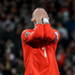 Cristiano Ronaldo (7 Portugal) reacts during the UEFA Nations League football match between Portugal vs Denmark at Estadio Jose Alvalade on March 23rd, 2025 (Joao Bravo SPP)