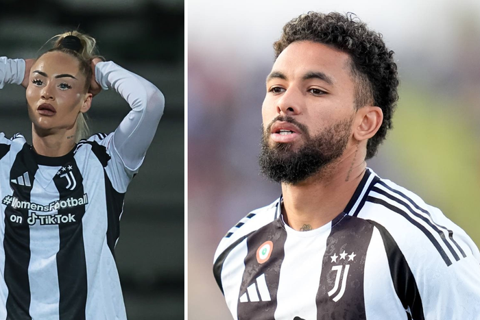 Alisha Lehmann and Douglas Luiz could reportedly separate months after couples transfer to Juventus