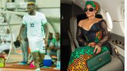 Super Eagles: Victor Boniface chimes in on Toke Makinwa shot