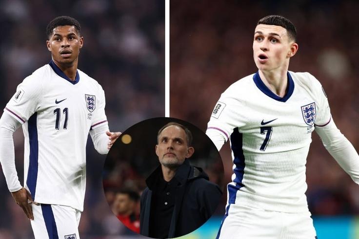 Marcus Rashford and Phil Foden