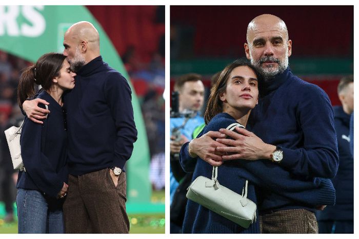 Guardiola shares emotional moment with daughter