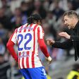 Simeone changes opinion on Ademola Lookman after Madrid derby