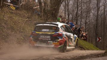 Kenyan driver Hamza Anwar finishes fourth in Croatia Rally