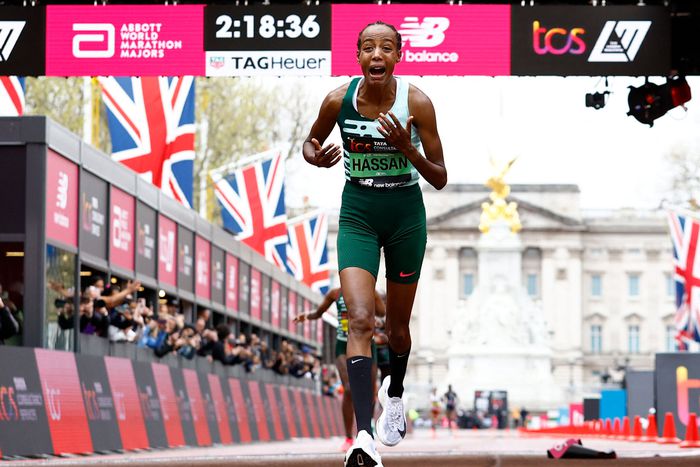 Sifan Hassan is eying the world record in London