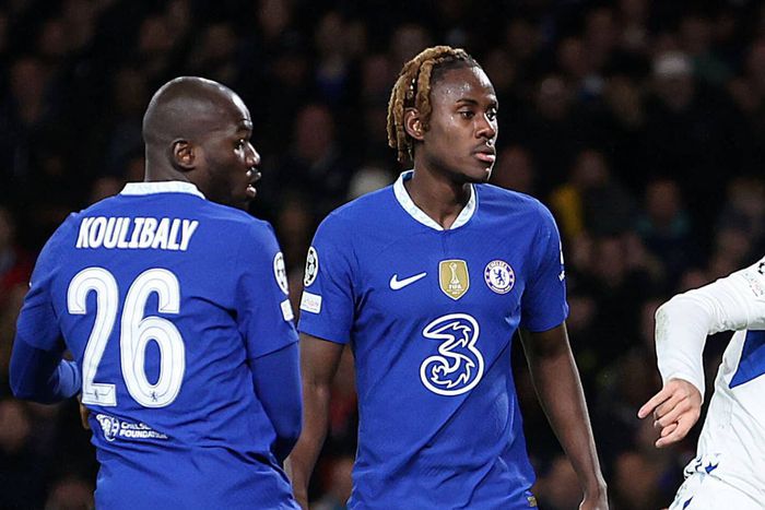 Chelsea defenders Kalidou Koulibaly and Trevor Chalobah