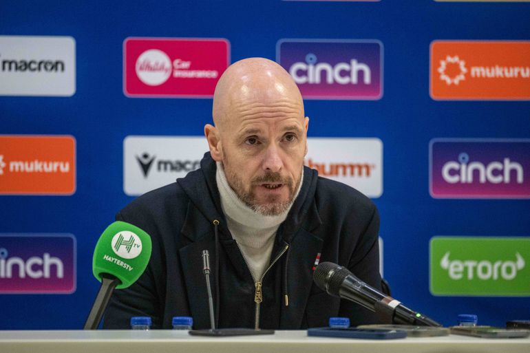 Manchester United manager Erik Ten Hag