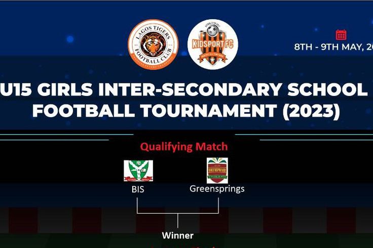 Lagos Tigers, Kidsport announce U15 Girls Inter-Secondary School Football Tournament