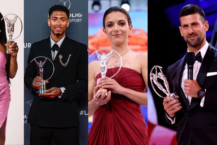 In Madrid, Bellingham, Djokovic, Bonmatí, and Biles won big at the 2024 Laureus World Sports Awards.