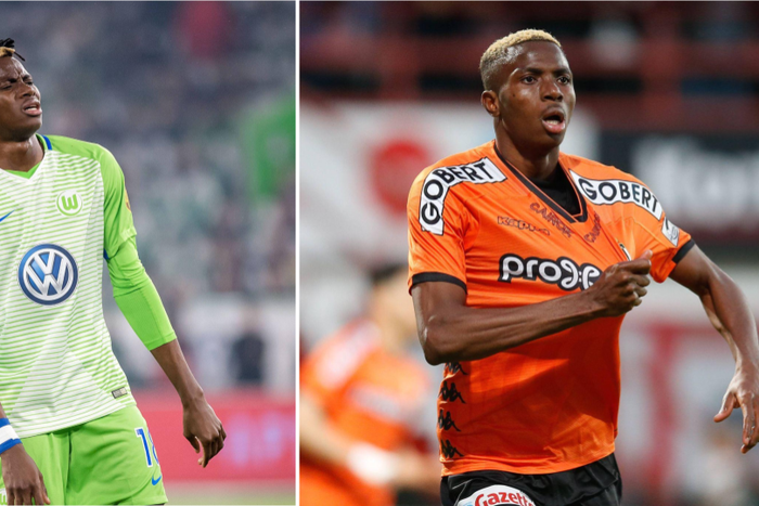 Victor Osimhen joined Charleroi from Wolfsburg permanently in 2019 || Image credit: Imago