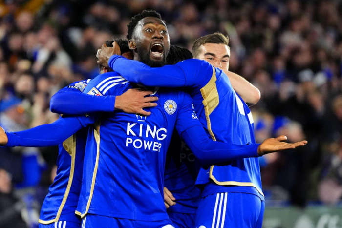 Wilfred Ndidi celebrating his goal against Southhampton || Image credit: Imago