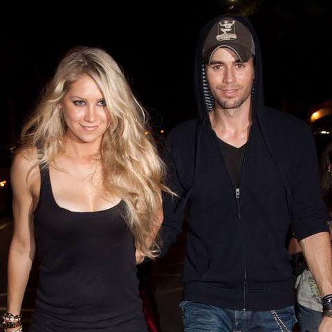 Enrique Iglesias and Anna Kournikova