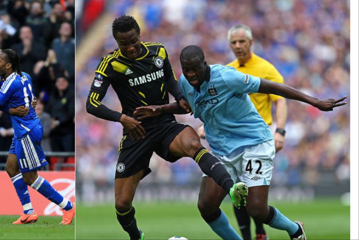 Yaya Toure has told Mikel Obi thats compatriot Didier Drogba wanted him at Chelsea.