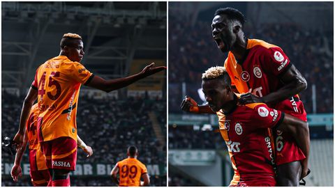 'He hustles like a madman' - Man United fans unanimous as Osimhen's wonder header reignites transfer clamour