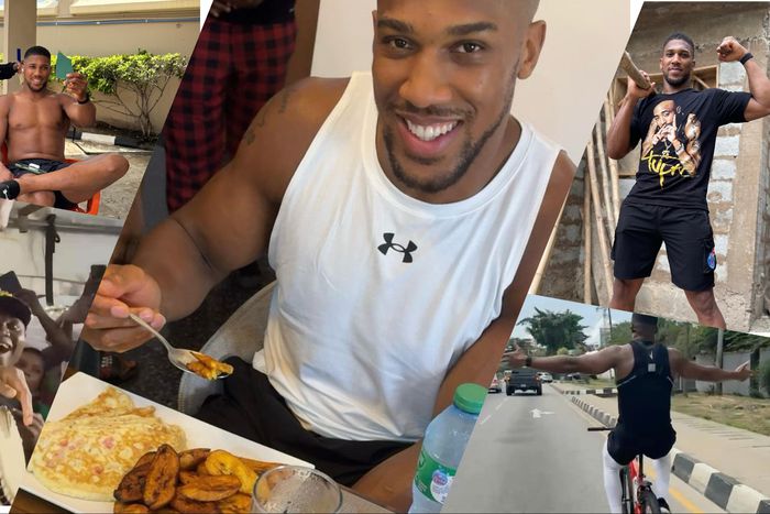 Anthony Joshua has thanked Nigeria for the energy and kindness shown as he departs to prepare for his next fight.