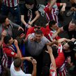 Thousands of Atletico fans defy pandemic by celebrating title triumph in Madrid