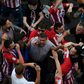 Thousands of Atletico fans defy pandemic by celebrating title triumph in Madrid